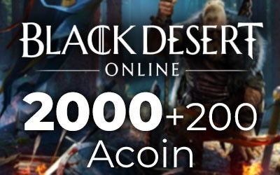Black Desert Online 2.000 Acoin + 200 Bonus