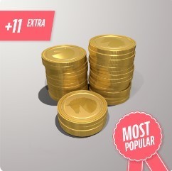 Equestrian the Game - 110 E-Coins + 11