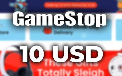 GameStop 10 USD