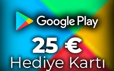 Google Play 25 EURO Hediye Kartı