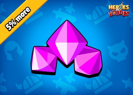 Heroes vs. Hordes - 1260 Gems