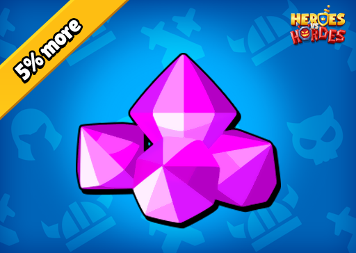 Heroes vs. Hordes - 2650 Gems