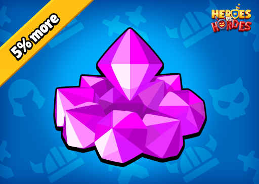 Heroes vs. Hordes - 6825 Gems