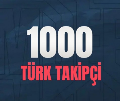 Instagram 1000 Türk Takipçi