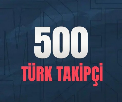Instagram 500 Türk Takipçi