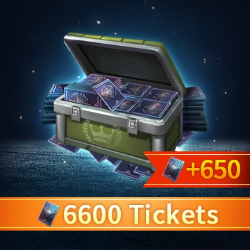 Last Island of Survival 6600+650 Tickets