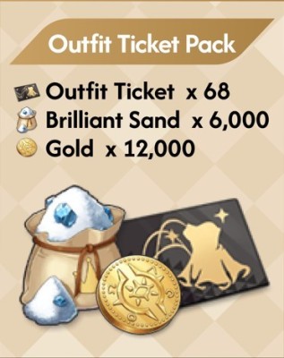 Lord of Nazarick - Outfit Ticket Pack