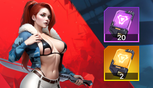 LYSSA Goddess of Rage - 2 Quantum Chips + 20 Microchips