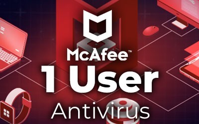 McAfee Antivirus 1 User