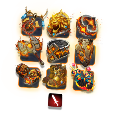 Million Lords - All Legendary Attack Items