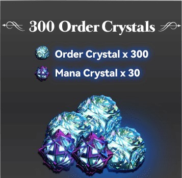 Mirren Star Legends - 300 Order Crystals
