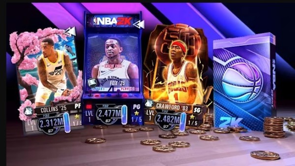 NBA 2K Mobile METEORITE Theme Card Bundle
