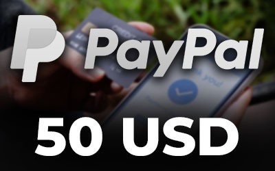 PayPal 50 USD