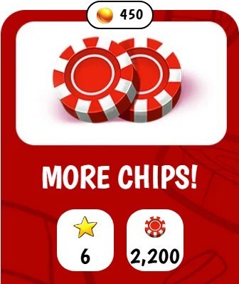 Praia Bingo - 2200 Chips + 450 Golden Balls