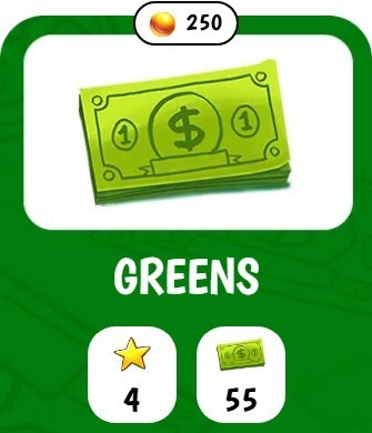 Praia Bingo - 55 Greens + 250 Golden Balls