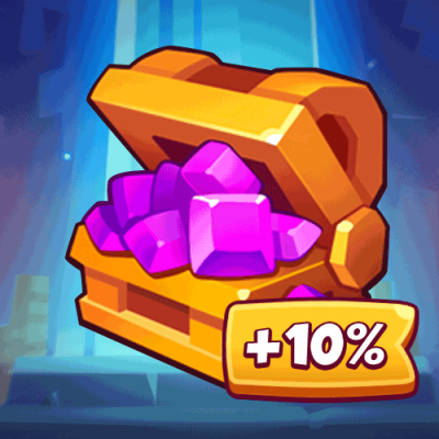 Rush Royale 2500 + 250 Kristal