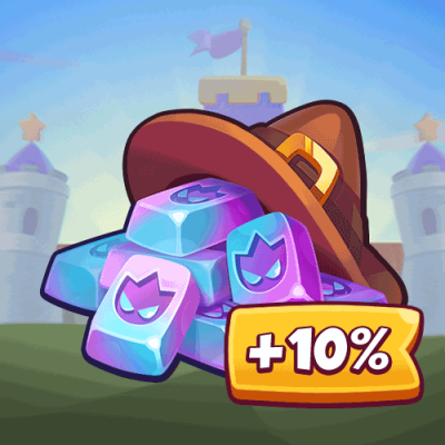 Rush Royale 400 + 40 Platin