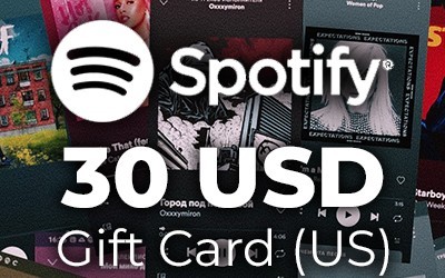 Spotify US 30 USD