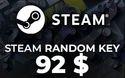 Steam 92 $ Random Key