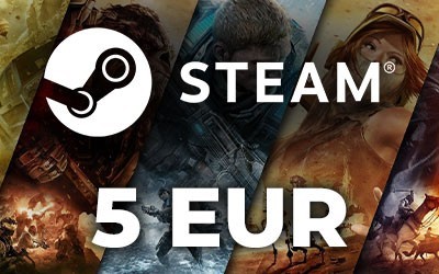 Steam Cüzdan Kodu 5 EUR