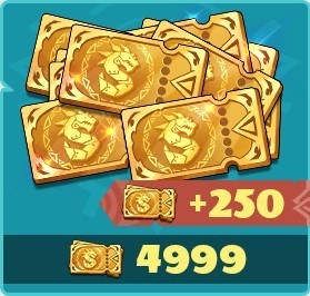 Summon Dragons 2 - 4999+250 Dragon Coins