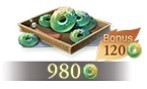 Sword of Justice - 980+120 Ornate Jades