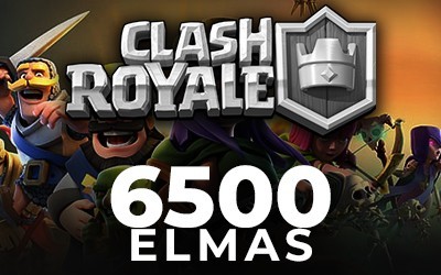 Clash Royale 6500+650 Gems