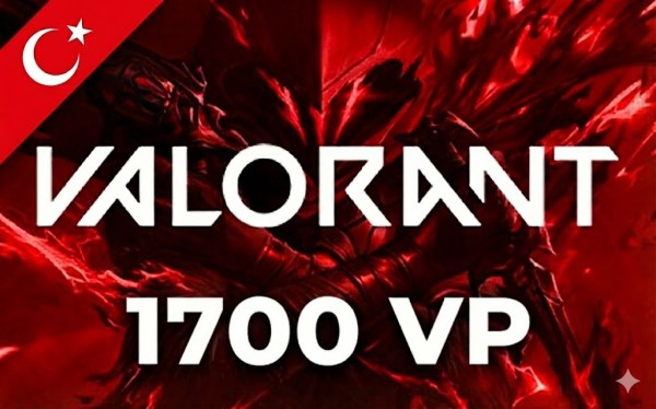 Valorant 1700 VP (500 TL RC)