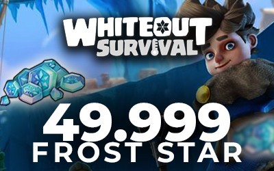 Whiteout Survival 49999 Frost Star