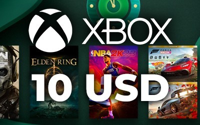 XBOX Live 10 USD Gift Card