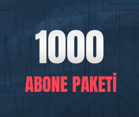 Youtube 1000 Abone