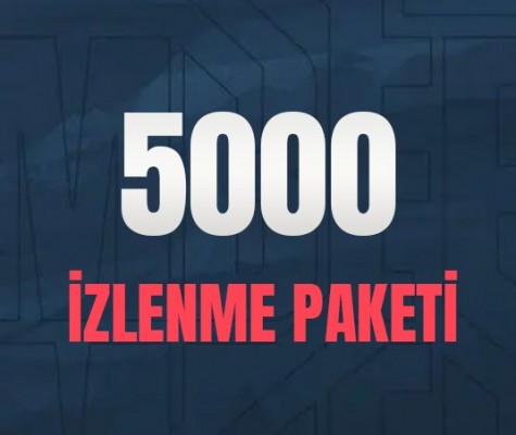 YouTube 5.000 İzlenme
