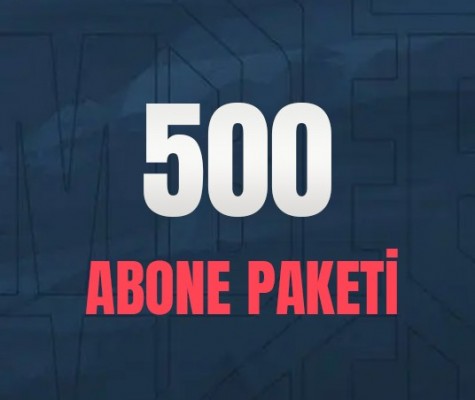 Youtube 500 Abone