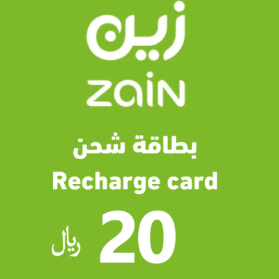 Zain Recharge Card - 20 SAR