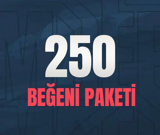 TikTok 250 Beğeni