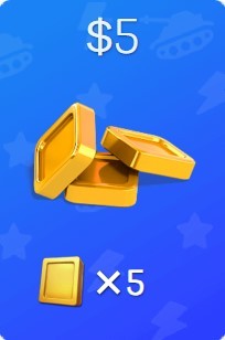 Top War - 5 USD Altın Blok