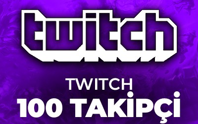 Twitch 100 Takipçi