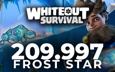 Whiteout Survival 199.990 Frost Star