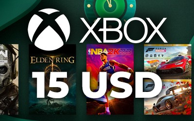 XBOX Live 15 USD Hediye Kartı