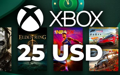 XBOX Live 25 USD Hediye Kartı
