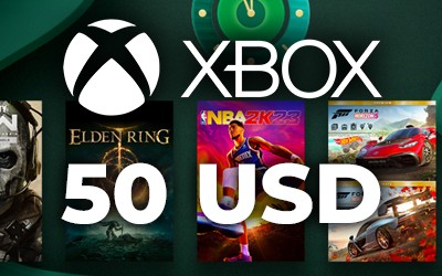 XBOX Live 50 USD Hediye Kartı
