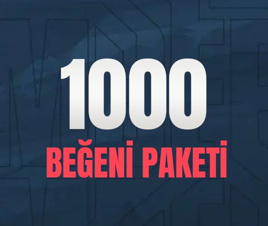 YouTube 1.000 Beğeni
