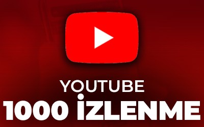 Youtube 1000 İzlenme