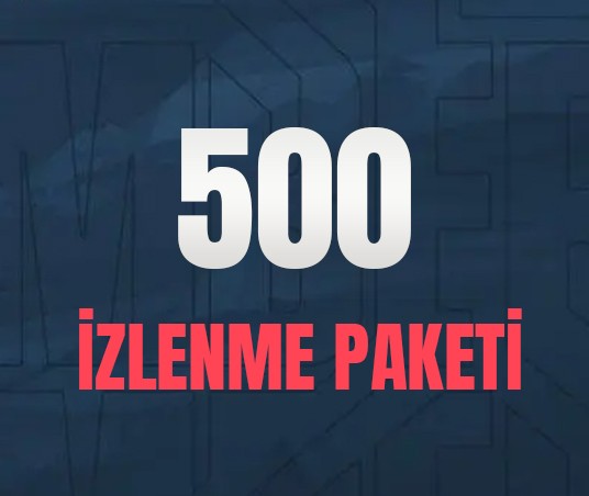 YouTube 500 İzlenme
