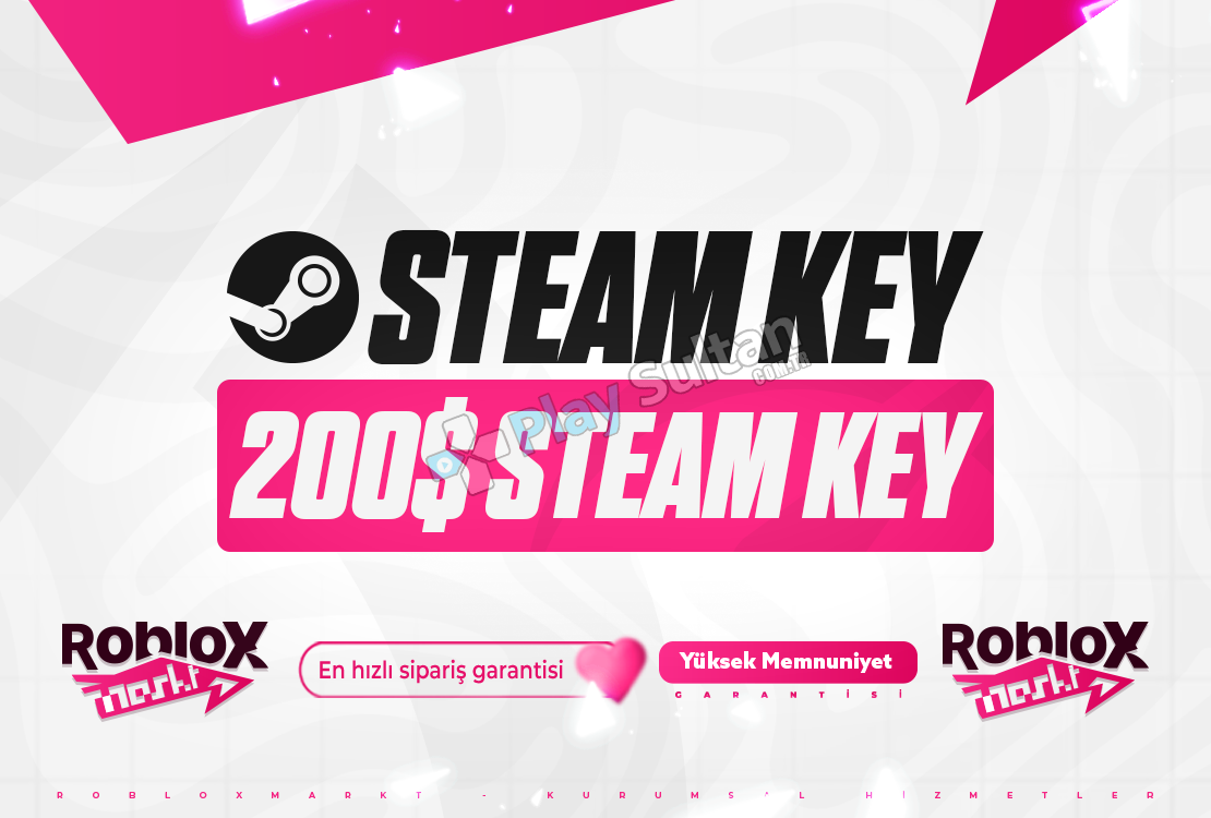 200 DOLAR GARANTI STEAM KEY 200 DOLAR GARANTI STEAM KEY