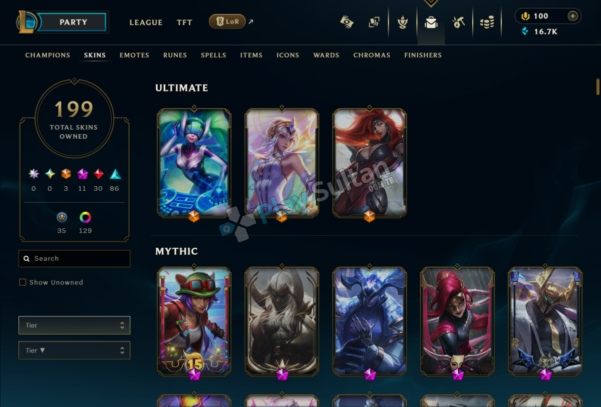 200 skin full hero 17k mavi öz bansız plat 1 Resim 2