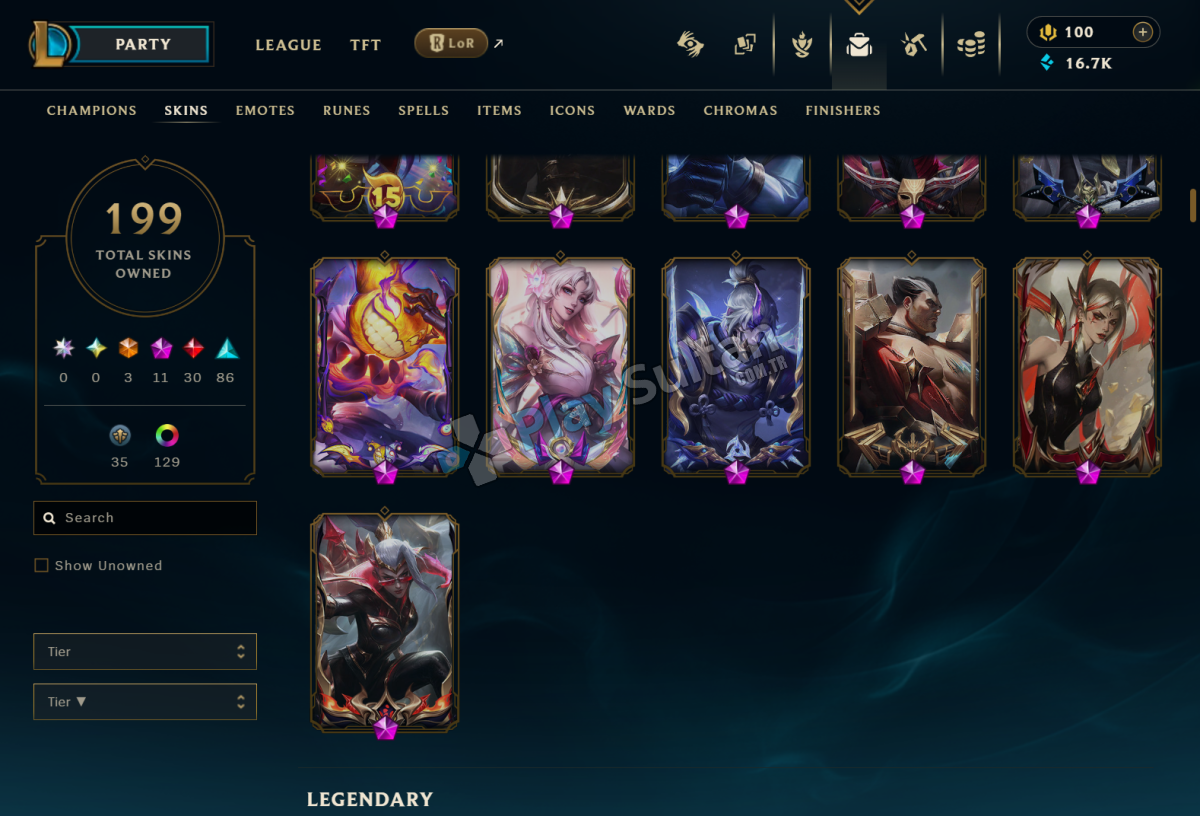 200 skin full hero 17k mavi öz bansız plat 1 Resim 2