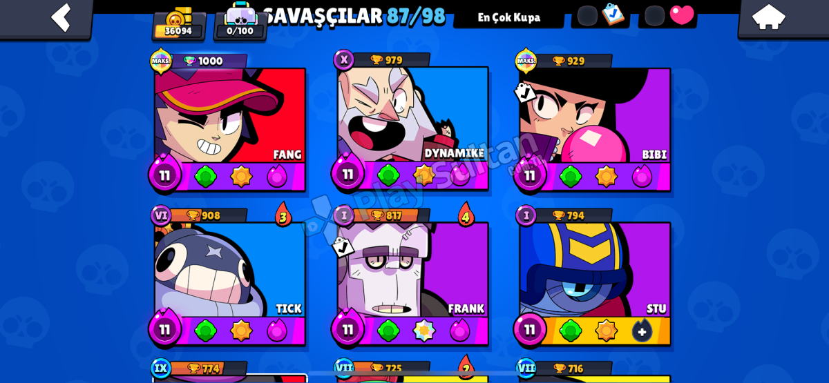 brawl stars 36k hesap Resim 2