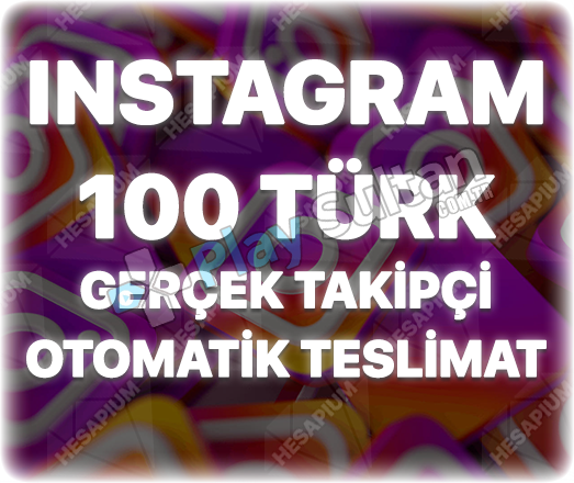 ÇALIŞAN - Instagram 100 Türk Takipçi ÇALIŞAN - Instagram 100 Türk Takipçi