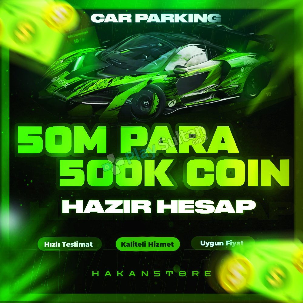 CAR PARKİNG 50M PARA 500K COİN HESAP BİLGİ DEĞİŞEN CAR PARKİNG 50M PARA 500K COİN HESAP BİLGİ DEĞİŞEN